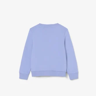 Fleece-Sweatshirt med rund hals för barn