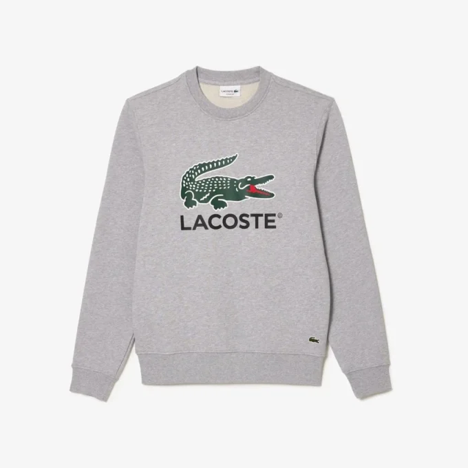 Fleece-Sweatshirt med rund hals för herr Fleece-Sweatshirt med rund hals för herr