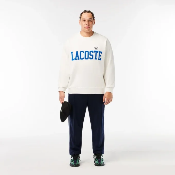 Flockad fleecesweatshirt för herr Flockad fleecesweatshirt för herr