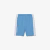 Färgblockerade fleece-shorts Färgblockerade fleece-shorts