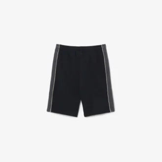 Färgblockerade fleece-shorts