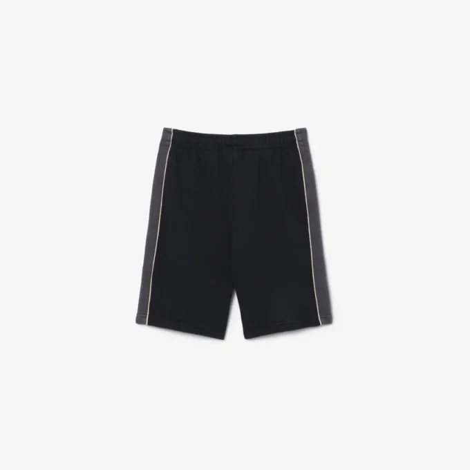 Färgblockerade fleece-shorts Färgblockerade fleece-shorts