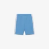 Färgblockerade fleece-shorts Färgblockerade fleece-shorts