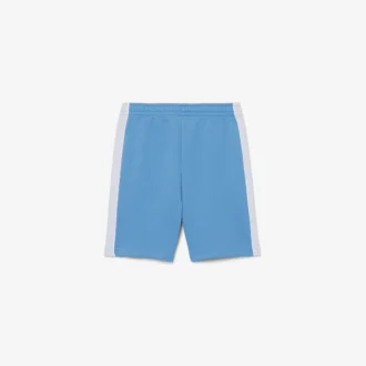 Färgblockerade fleece-shorts