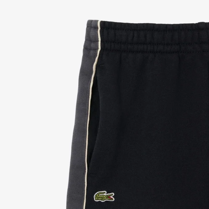 Färgblockerade fleece-shorts Färgblockerade fleece-shorts