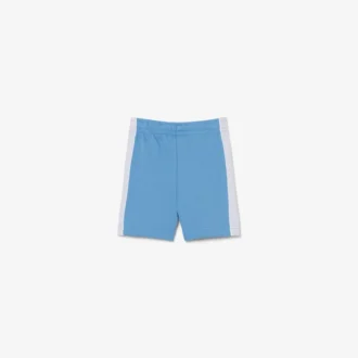 Färgblockerade fleeceshorts