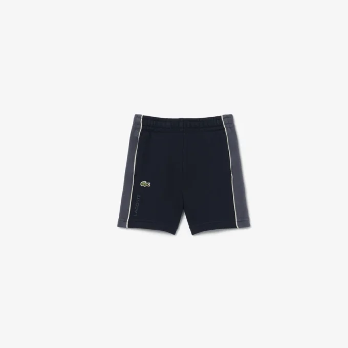 Färgblockerade fleeceshorts Färgblockerade fleeceshorts
