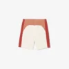 Färgblockerade shorts i bomullsfleece för herr Färgblockerade shorts i bomullsfleece för herr