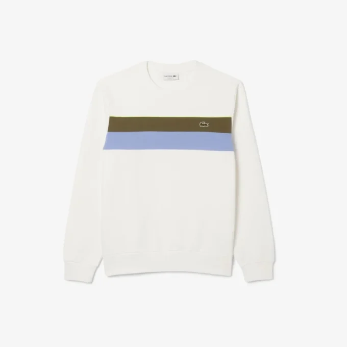 Färgkombinerad fleecesweatshirt för herr Färgkombinerad fleecesweatshirt för herr