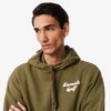 Golfhoodie i tryckt fleece för herr Golfhoodie i tryckt fleece för herr