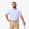 Golfpikétröja för män med normal passform och UV-skydd