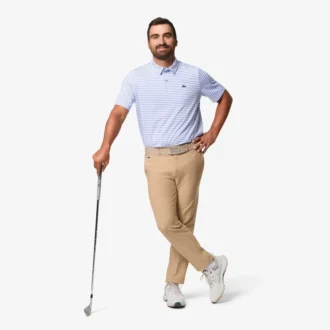 Golfpikétröja för män med normal passform och UV-skydd