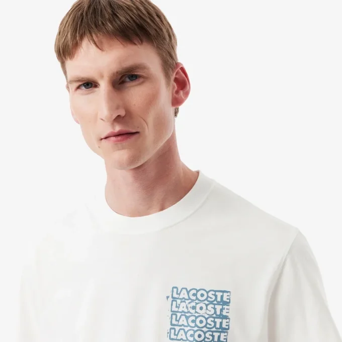 Grafisk T-shirt i bomullsjersey för herr Grafisk T-shirt i bomullsjersey för herr