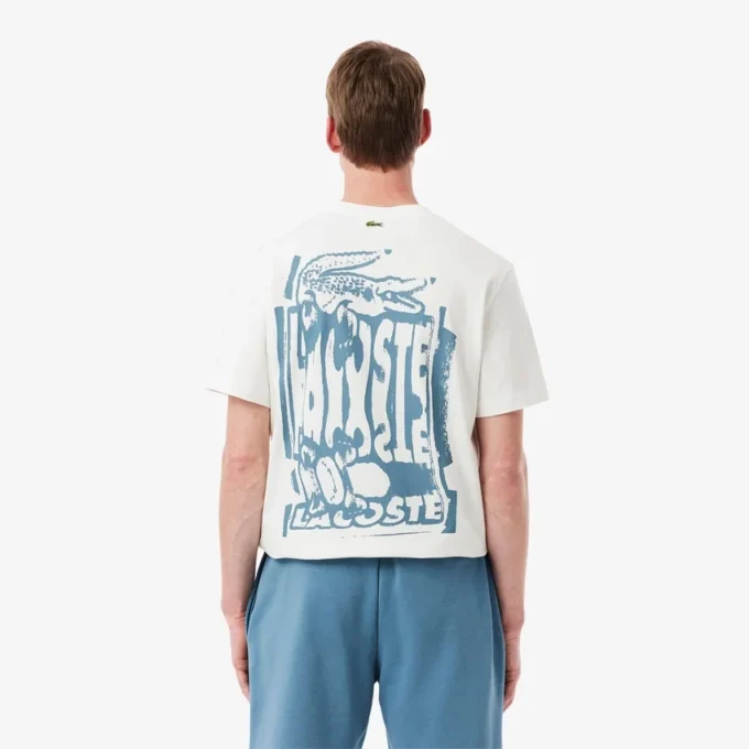 Grafisk T-shirt i bomullsjersey för herr Grafisk T-shirt i bomullsjersey för herr