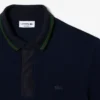 Herr-pikétröja i regular fit med kontrasterande krage, Smart Paris Herr-pikétröja i regular fit med kontrasterande krage, Smart Paris