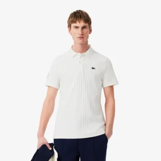 Herr-pikétröja i tennisstil med Ultra Dry-märke