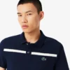 Herr-pikétröja i tennisstil med Ultra Dry-märke