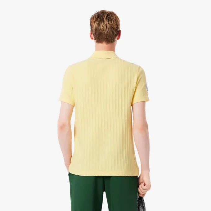 Herr-pikétröja i tennisstil med Ultra Dry-märke