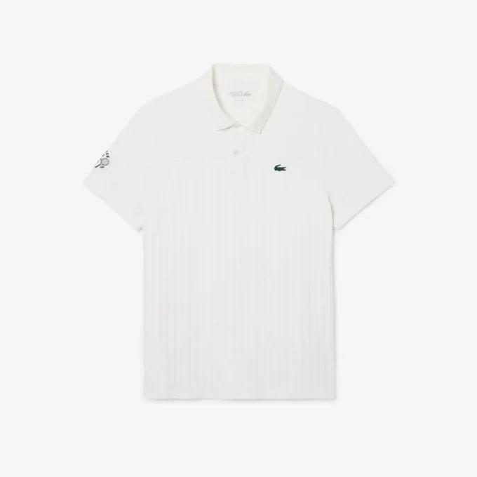 Herr-pikétröja i tennisstil med Ultra Dry-märke
