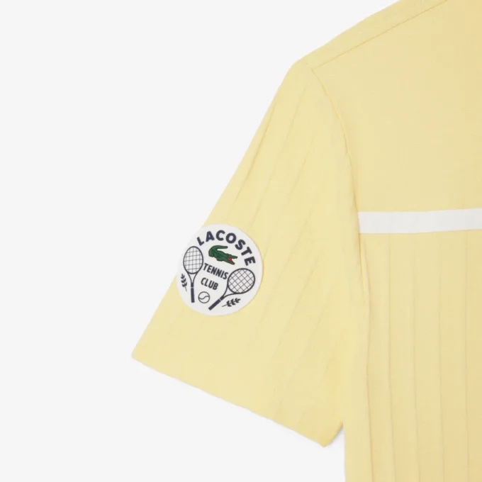 Herr-pikétröja i tennisstil med Ultra Dry-märke