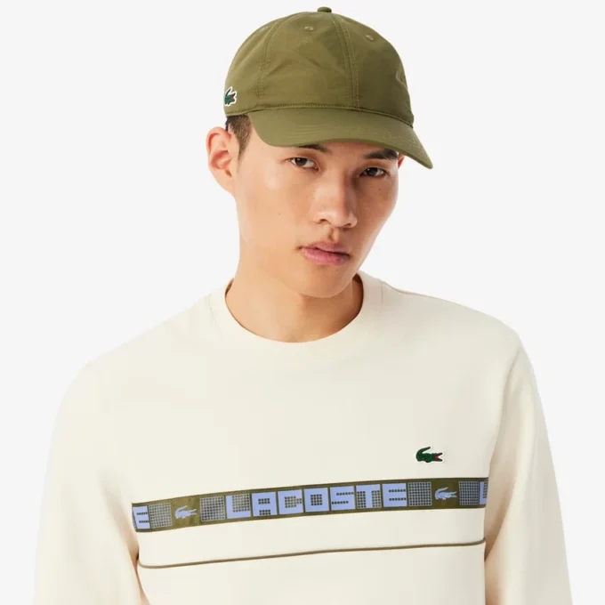 Herr-Sweatshirt med märkesränder för tennis Herr-Sweatshirt med märkesränder för tennis