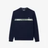 Herr-Sweatshirt med märkesränder för tennis