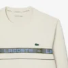 Herr-Sweatshirt med märkesränder för tennis Herr-Sweatshirt med märkesränder för tennis