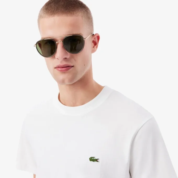 Herr-T-shirt i bomull Herr-T-shirt i bomull