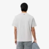 Herr-T-shirt i bomull med klassisk passform och tryck Herr-T-shirt i bomull med klassisk passform och tryck