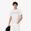 Herr-T-shirt i bomullsjersey med logotyp Herr-T-shirt i bomullsjersey med logotyp