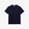 Herr-T-shirt i bomullsjersey med rund hals och stor passform Herr-T-shirt i bomullsjersey med rund hals och stor passform