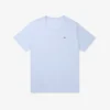 Herr-T-shirt i bomullsjersey med rund hals och stor passform Herr-T-shirt i bomullsjersey med rund hals och stor passform
