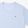 Herr-T-shirt i bomullsjersey med rund hals och stor passform Herr-T-shirt i bomullsjersey med rund hals och stor passform