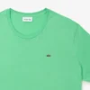 Herr-T-shirt i bomullsjersey med rund hals och stor passform Herr-T-shirt i bomullsjersey med rund hals och stor passform