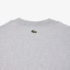 Herr-T-shirt i lös passform av tjock bomull med tryck Herr-T-shirt i lös passform av tjock bomull med tryck