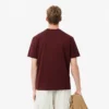 Herr-T-shirt i tjock bomull med logotyp Herr-T-shirt i tjock bomull med logotyp