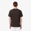 Herr-T-shirt med randig hals, tillverkad i Frankrike Herr-T-shirt med randig hals, tillverkad i Frankrike