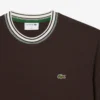 Herr-T-shirt med randig hals, tillverkad i Frankrike Herr-T-shirt med randig hals, tillverkad i Frankrike