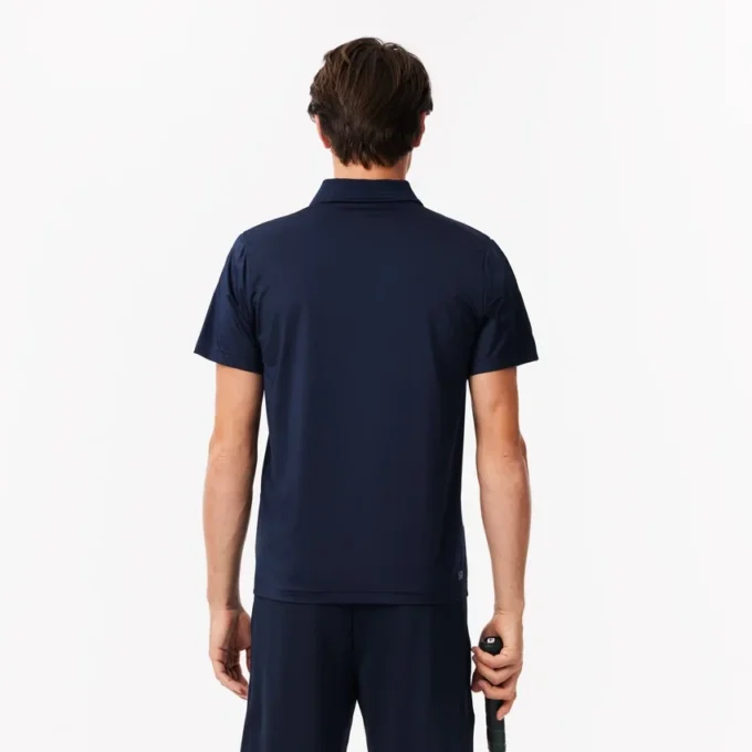 Herr-tennispolo i jersey med regular fit och Ultra Dry-teknik Herr-tennispolo i jersey med regular fit och Ultra Dry-teknik
