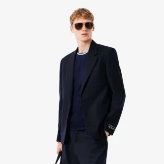 Herrblazer i filtad ull
