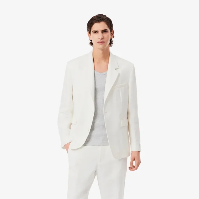 Herrblazer i linneblandning Herrblazer i linneblandning
