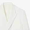 Herrblazer med dubbelknäppning och broderad Heritage-logotyp Herrblazer med dubbelknäppning och broderad Heritage-logotyp