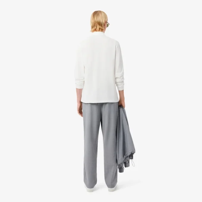 Herrbyxor i flanell med regular fit Herrbyxor i flanell med regular fit
