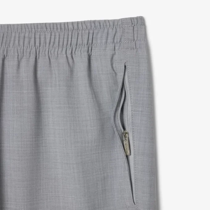 Herrbyxor i flanell med regular fit Herrbyxor i flanell med regular fit