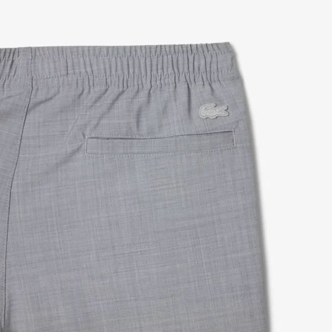 Herrbyxor i flanell med regular fit Herrbyxor i flanell med regular fit
