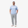 Herrbyxor i flanell med regular fit Herrbyxor i flanell med regular fit