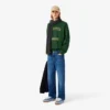 Herre-fleecesweatshirt med Heritage-broderi Herre-fleecesweatshirt med Heritage-broderi