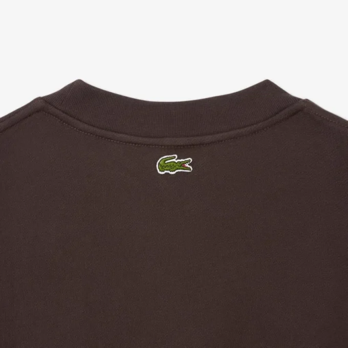 Herre-fleecesweatshirt med Heritage-broderi Herre-fleecesweatshirt med Heritage-broderi