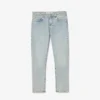 Herrjeans i slim fit med 5 fickor i indigo