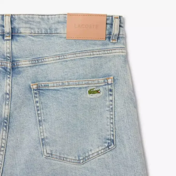 Herrjeans i slim fit med 5 fickor i indigo